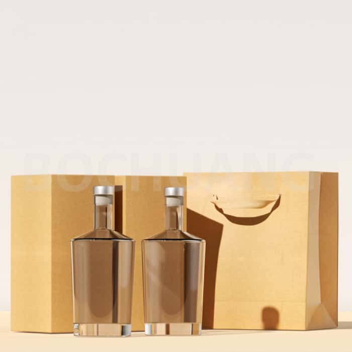 700ml Whiskey Glass Bottle high quality